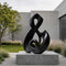 Sculpture collections organized by artistic subject including abstract, figurative, and memorial works.
