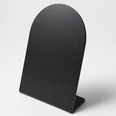 Black titanium stainless steel finish with a deep black metallic appearance