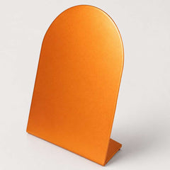 Copper gold stainless steel finish with a rich copper-inspired metallic color