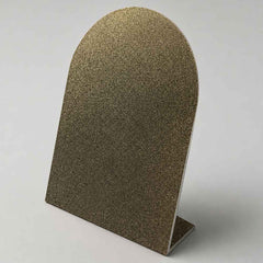 Dark titanium stainless steel finish with a deep gray metallic tone