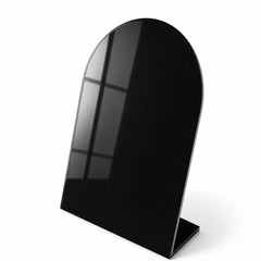 Jet Black (RAL 9005) fiberglass sculpture finish sample