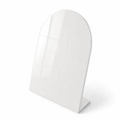 Signal White (RAL 9003) fiberglass sculpture finish sample
