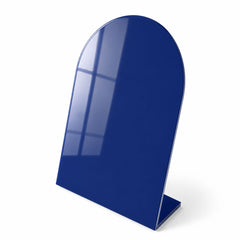 Ultramarine Blue (RAL 5002) fiberglass sculpture finish sample