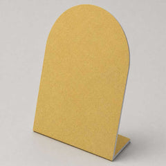 Satin gold bronze finish with a refined matte metallic surface and subtle golden shimmer.