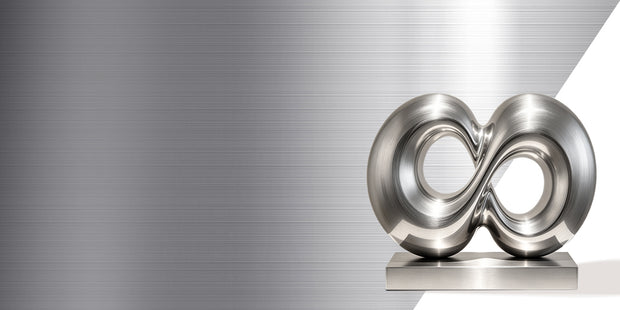 Stainless steel sculptures are commonly used in contemporary architectural spaces, supporting scale from small accent pieces to monumental installations.